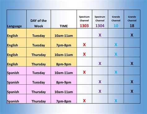 we tv tv schedule.